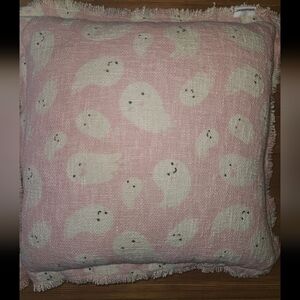 Cupcakes and Cashmere Pink Ghost Pillows